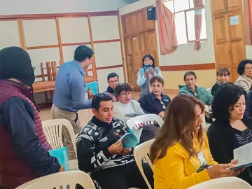 Capacity building, communication, monitoring and evaluation for ProIgualdad in Bolivia