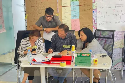 Organizational development of partner organizations
